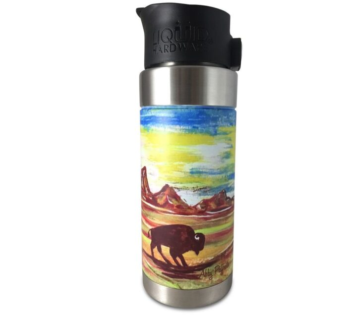 LIQUID HARDWARE Aurora - Never Lose Your Lid Vacuum Insulated Travel Mug - Coffee, Tea, Hot Chocolate - Image 11