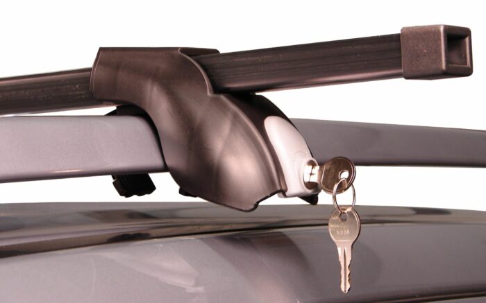 MALONE SteelTop™ Roof Rack - Square Crossbars - Raised, Factory Side Rails - Steel - 50", 58" and 65" - Image 4