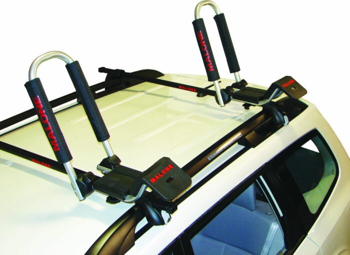 MALONE DownLoader Kayak Carrier with Tie-Downs - J-Style - Folding - Side Loading - Image 2