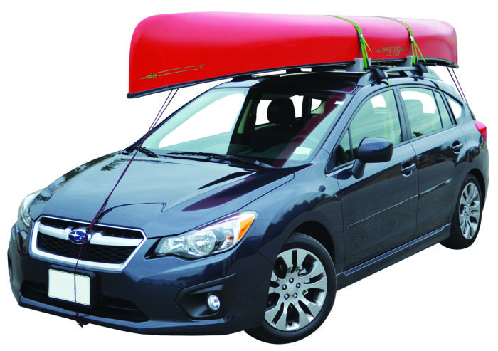 MALONE Standard Canoe Carrier with Tie-Downs - Foam Block Style - 6" Long - Image 3