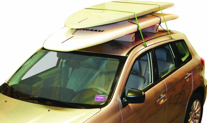 MALONE Deluxe Stand-Up Paddleboard Carrier w/ Tie-Downs - 2 SUPs - Foam Block Style - 24" Long - Image 5