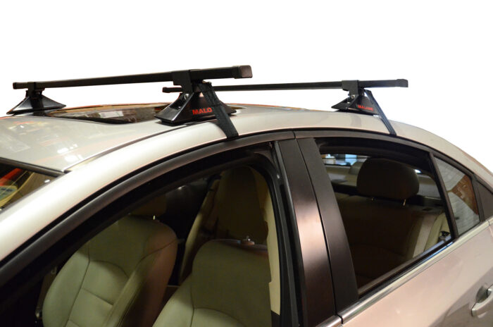 MALONE VersaRail™ Roof Rack - Square Crossbars - Bare Roof - Steel - 50" and 58" - Image 2