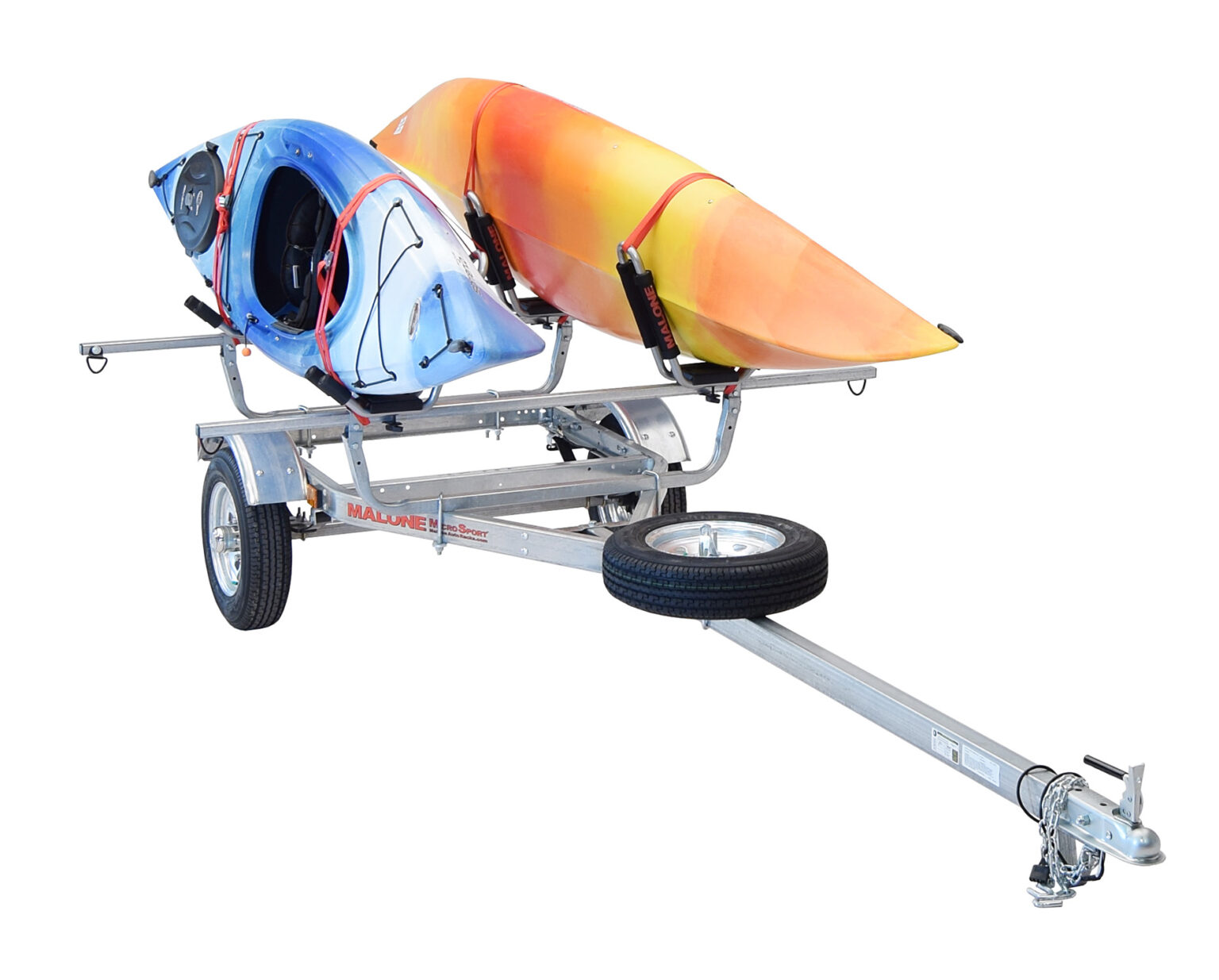 MALONE MicroSport Base Trailer w/ 78″ Load Bars VENTURE OUTFITTERS