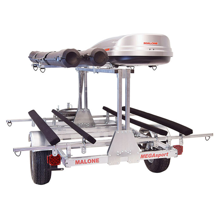 MALONE MegaSport Low Bed Trailer w/86" Load Bars & 2nd tier - Image 10