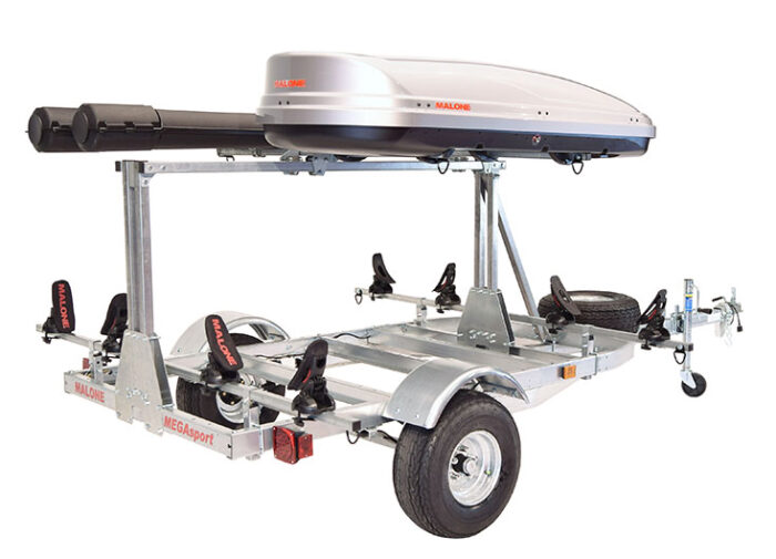 MALONE MegaSport Low Bed Trailer w/86" Load Bars & 2nd tier - Image 18