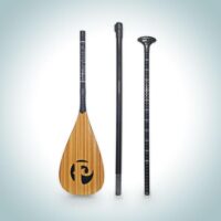 PAU HANA Carbon Teak SUP paddle - 3 piece adjustable