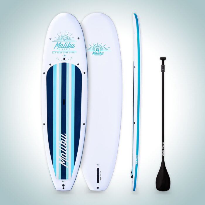 PAU HANA 10'6 Malibu Classic VFT - all around paddleboard with paddle - Image 5