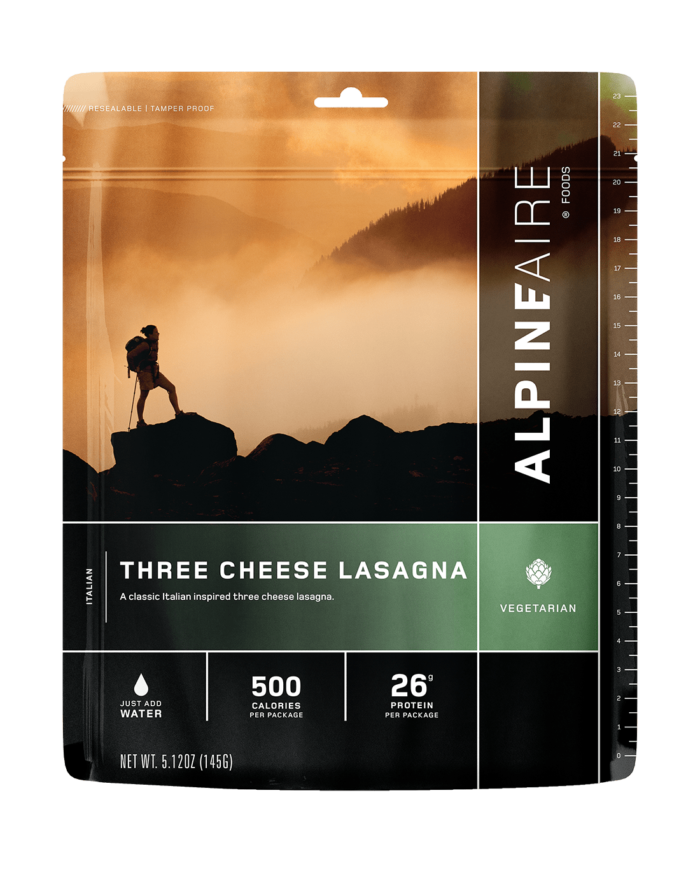 ALPINEAIRE Three Cheese Lasagna - Vegetarian - Image 2