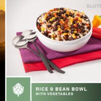 ALPINEAIRE Rice & Bean Bowl with Vegetables - Gluten Free - Vegetarian