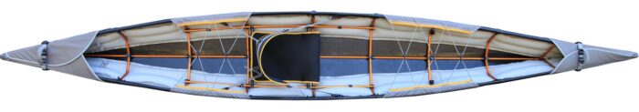 PAKBOATS Quest 150 - compact folding skin on frame touring kayak - Image 6