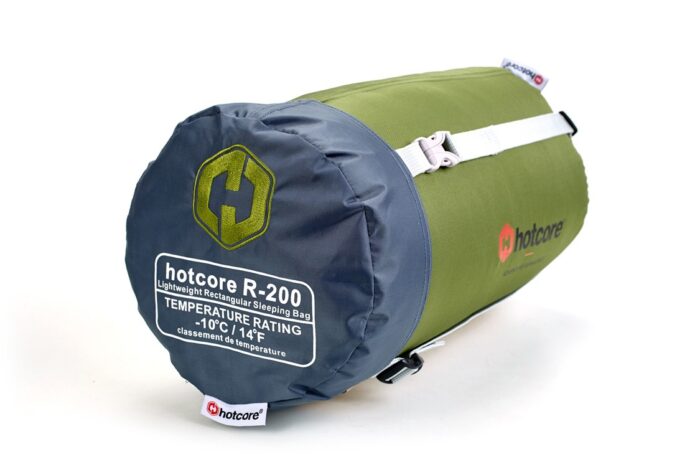 HOTCORE R-200 Sleeping Bag - Rectangular  w/ pillow pocket, -10°C / 14°F - Image 8