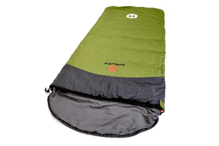 HOTCORE R-200 Sleeping Bag - Rectangular  w/ pillow pocket, -10°C / 14°F