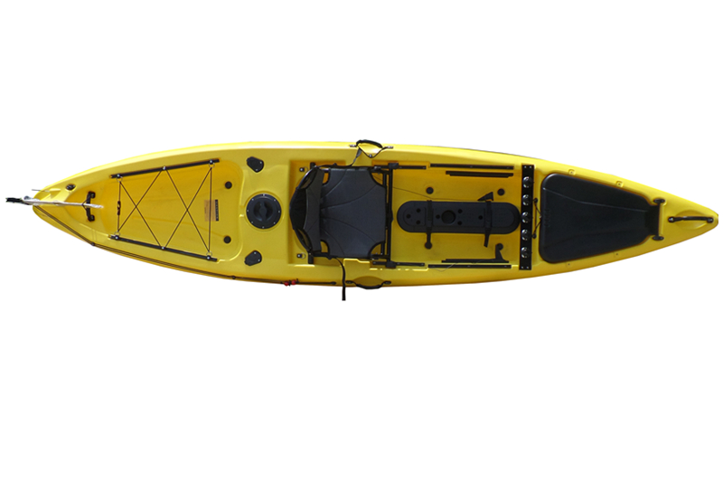 H&S Angler F130R – Sit-On-Top Fishing Kayak w/Rudder – VENTURE OUTFITTERS