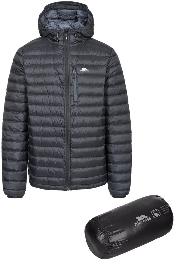 TRESPASS Digby - Male Down Jacket, packable