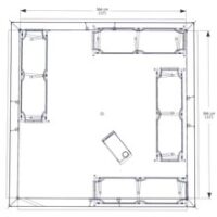 ESKER Classic 2 12x12 Winter Hot Tent - Image 4