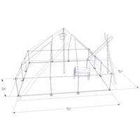 ESKER Classic 2 12x12 Winter Hot Tent - Image 3